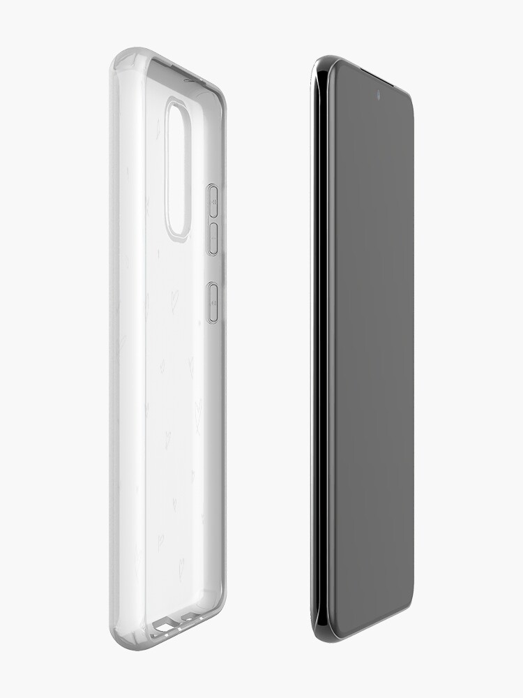 Alternate view of whimsical hearts xo Case & Skin for Samsung Galaxy