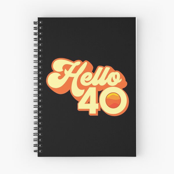 Item preview, Hello 40 Retro vintage 1979 40th Birthday gifts for women and men sassy forty designed and sold by Scoopivich.