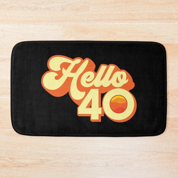 Item preview, Hello 40 Retro vintage 1979 40th Birthday gifts for women and men sassy forty designed and sold by Scoopivich.