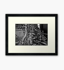 Where the Engineer Sits Framed Print