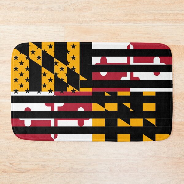 Item preview, Maryland State Flag Graphic USA Styling designed and sold by Garaga.