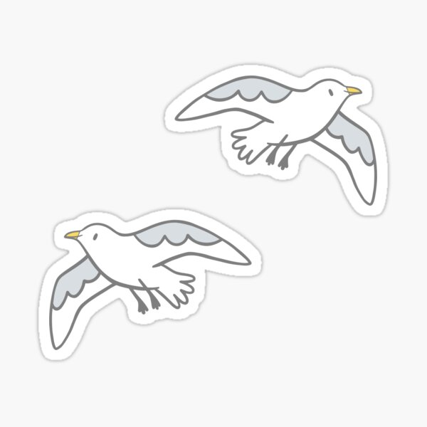 Item preview, Happy Little Seagull Bird designed and sold by tarynjohnson.