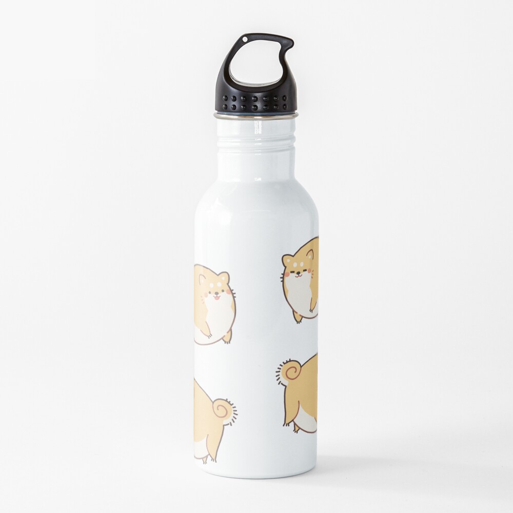 Round Shibes ! Water Bottle