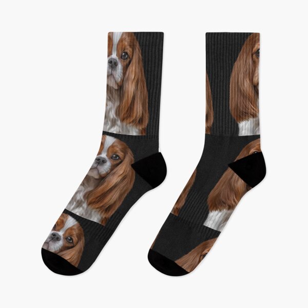 Item preview, Drawing Dog Cavalier King Charles Spaniel  designed and sold by bonidog.
