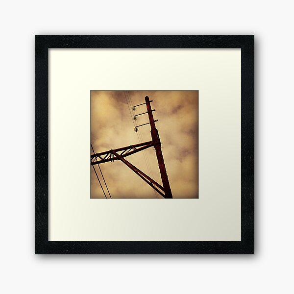 street pop 4880 MELBOURNE Framed Art Print