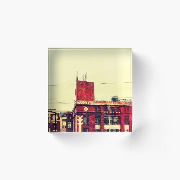 street pop 4517 MELBOURNE Acrylic Block