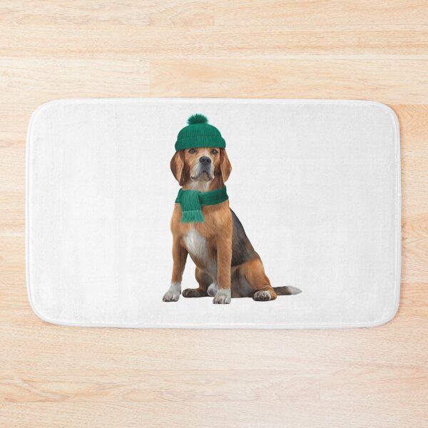 Item preview, Drawing Dog Beagle in hat and scarf  designed and sold by bonidog.