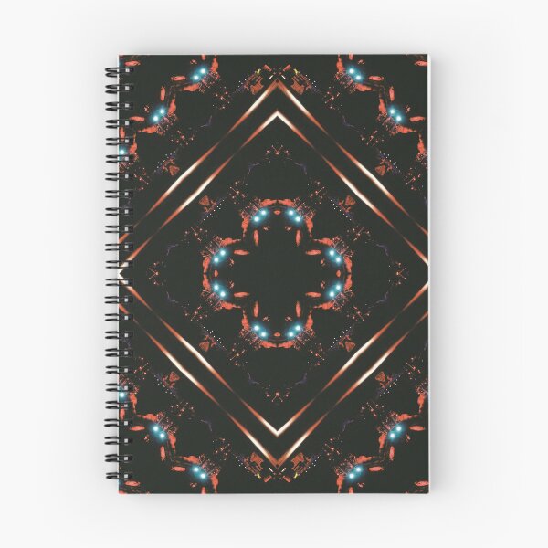 Item preview, Mechanical Robot with Glowing Eyes Kaleidoscope Pattern designed and sold by Liam Warr.