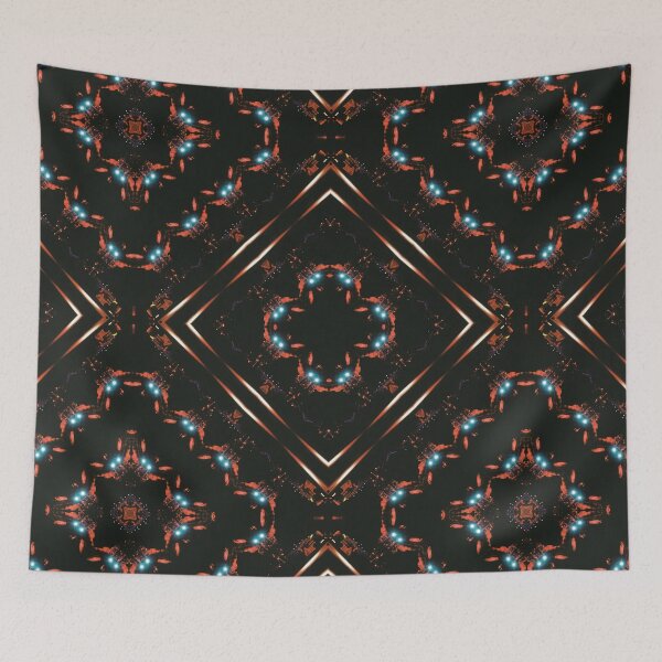 Item preview, Mechanical Robot with Glowing Eyes Kaleidoscope Pattern designed and sold by Liam Warr.