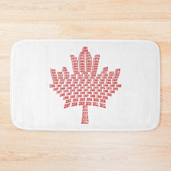 Item preview, Canada 150 1867 - 2017 Celebrations in Numbers Typography designed and sold by Garaga.