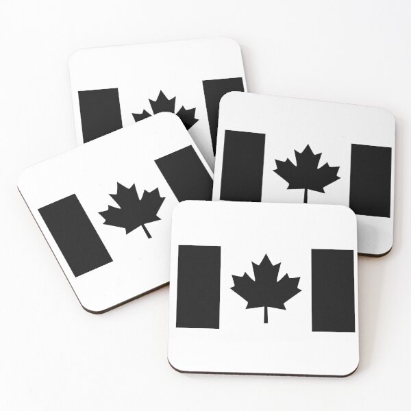 Item preview, A Black Canadian Flag Version designed and sold by Garaga.
