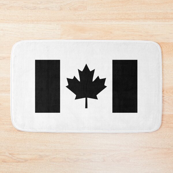Item preview, A Black Canadian Flag Version designed and sold by Garaga.