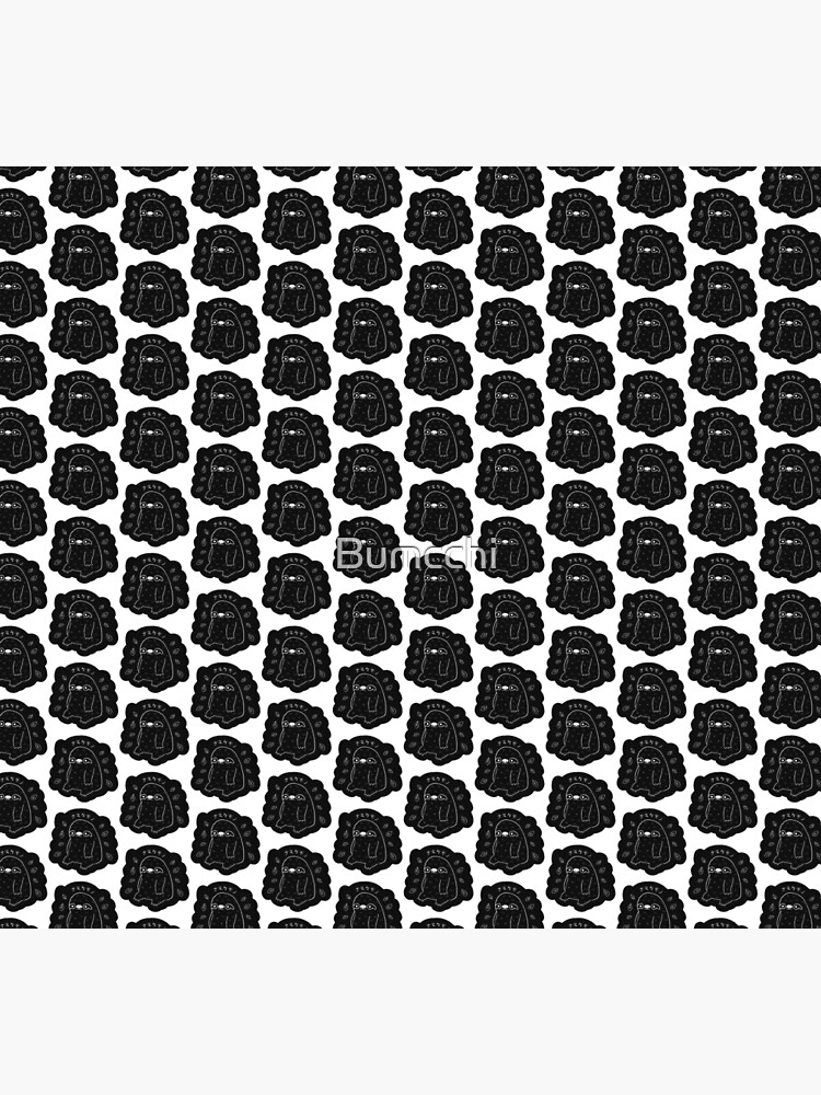 Monochrome Sloth - Simple Art by Bumcchi