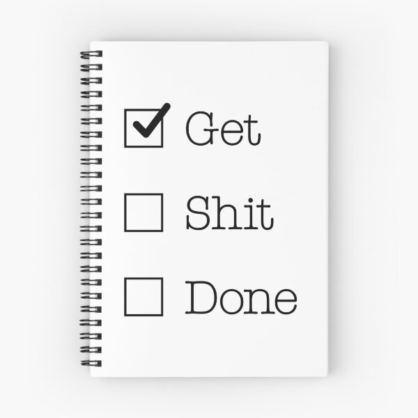 Item preview, Get Shit Done Checklist  designed and sold by synthesizer.
