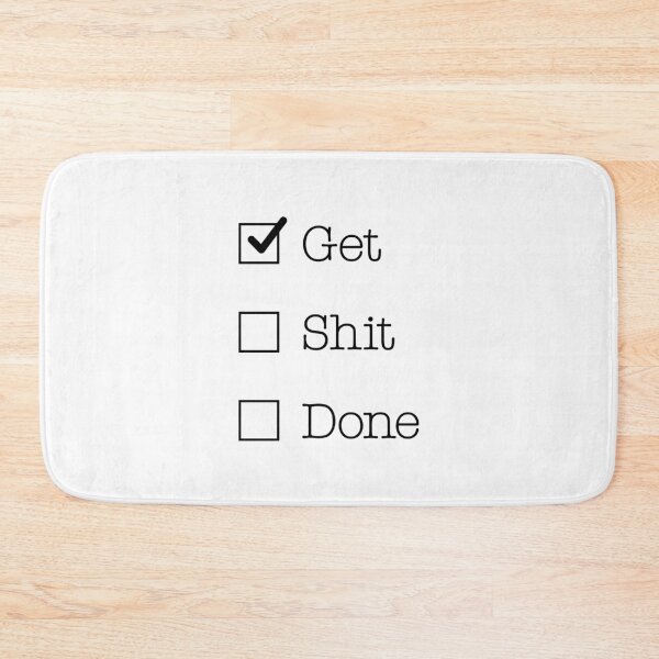 Item preview, Get Shit Done Checklist  designed and sold by synthesizer.