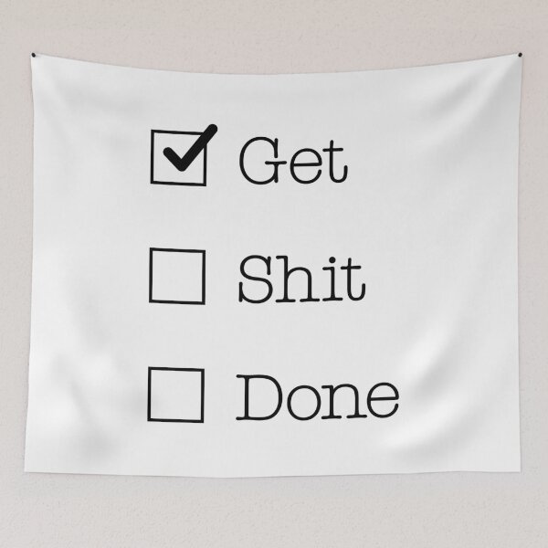 Item preview, Get Shit Done Checklist  designed and sold by synthesizer.