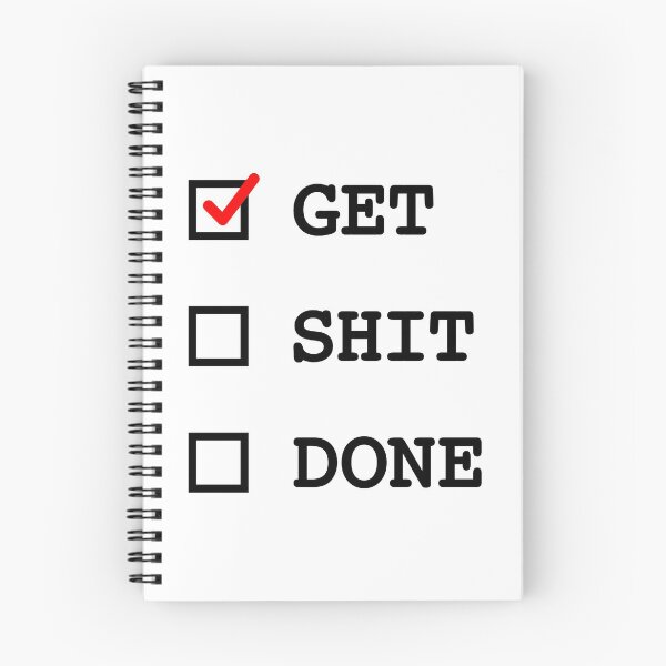 Item preview, Get Shit Done Checklist  designed and sold by synthesizer.