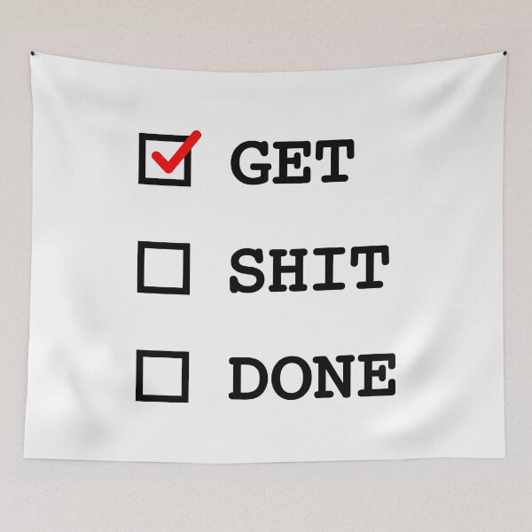 Item preview, Get Shit Done Checklist  designed and sold by synthesizer.