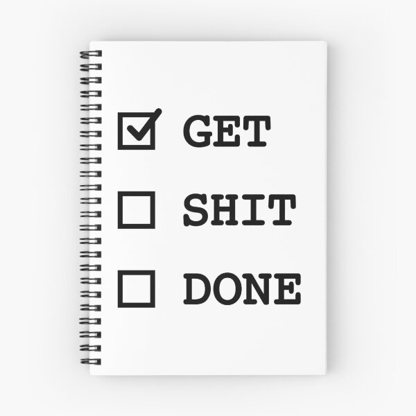 Item preview, Get Shit Done Checklist  designed and sold by synthesizer.