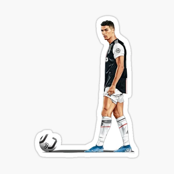 Ronaldo Watercolor Sticker