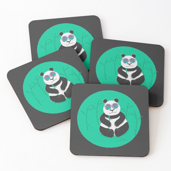 Item preview, Panda illustration with glasses designed and sold by ale21diaz.