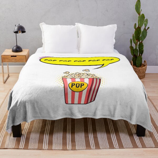 Item preview, Pop Pop Pop Popcorn Pop Art designed and sold by modernzen.