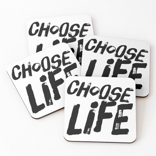 Item preview, Cita motivacional, inspiradora y positiva: elige la vida, tipografía, texto, arte de Word Fandom - wordfandom designed and sold by Kerry Pritchard.