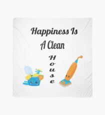 Happiness Is A Clean House Gifts Scarf