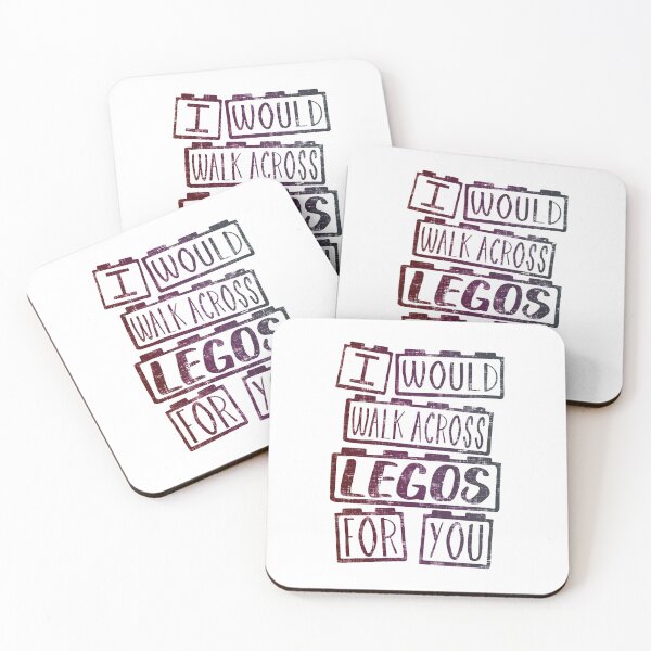 Item preview, I Would Walk Across Legos For You designed and sold by PastBabylon.