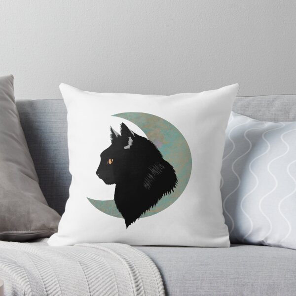 Artikelvorschau, Die Katze und der Mond entworfen und verkauft von Dominic Tran.