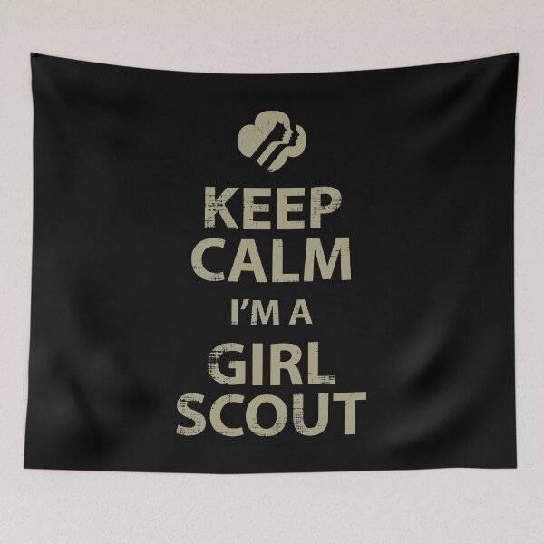 Item preview, Keep Calm I'm A Girl Scout designed and sold by PastBabylon.