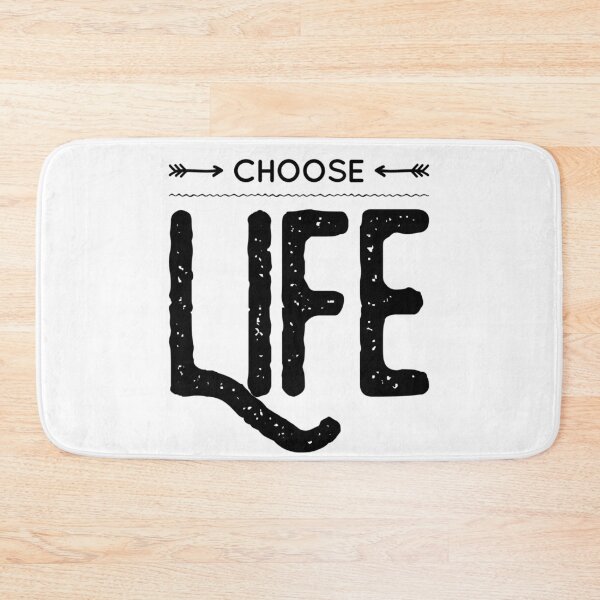 Item preview, Motivational Inspirational and Positive quote -  choose life typography text art by Word Fandom - wordfandom designed and sold by Kerry Pritchard.