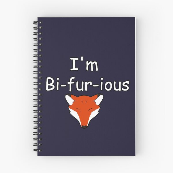 Item preview, I'm bi-fur-ious! designed and sold by RendrassaArt.