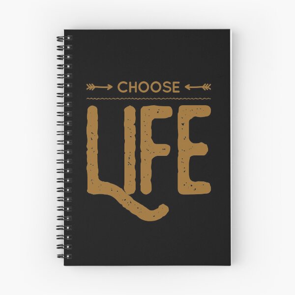 Item preview, Motivational Inspirational and Positive quote -  Choose life typography text art by Word Fandom - wordfandom designed and sold by Kerry Pritchard.