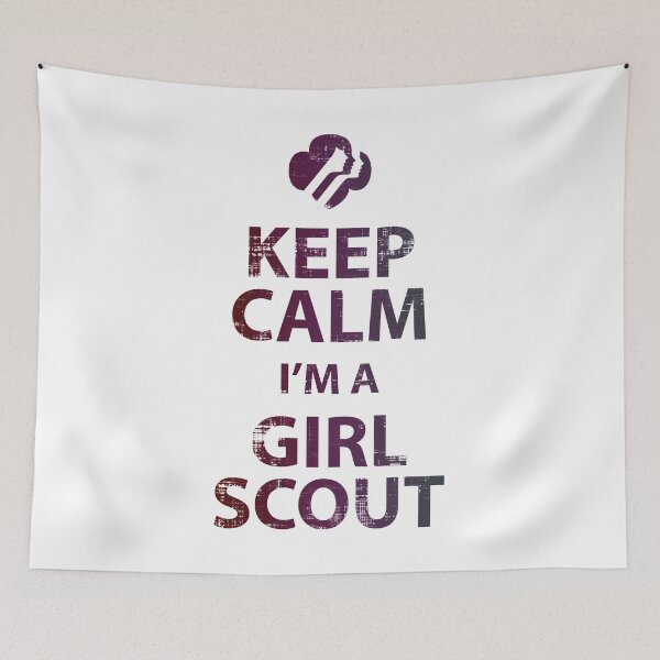 Item preview, Keep Calm I'm A Girl Scout designed and sold by PastBabylon.