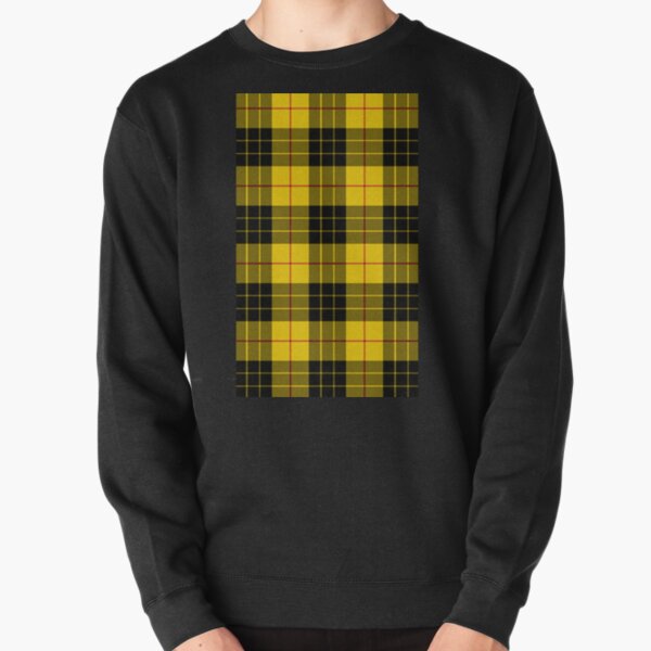 yellow checkered sweatshirt