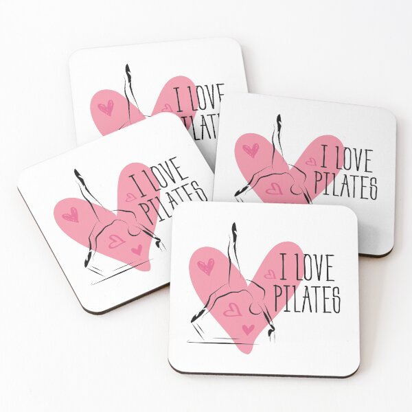 Item preview, Pilates on reformer and heart designed and sold by sashica.