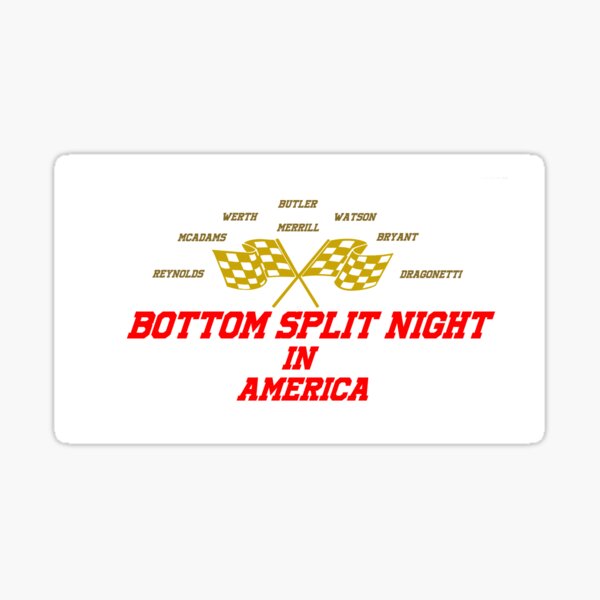 Bottom Split Sticker Sticker