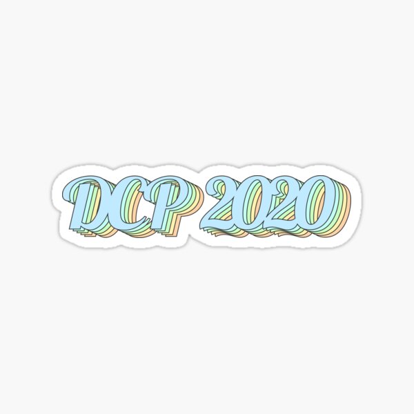 DCP / DLRC 2020 Spring/Fall Retro Sticker