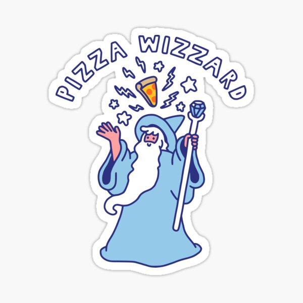 Item preview, Magical Pizza Wizzard designed and sold by obinsun.