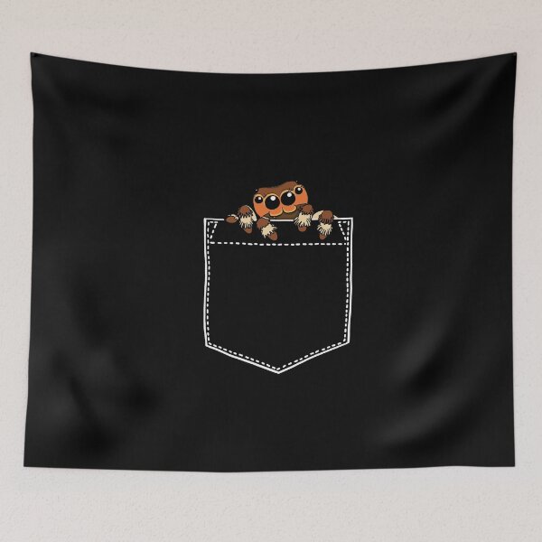 Item preview, Jumping spider in my pocket designed and sold by TiffanyYau.