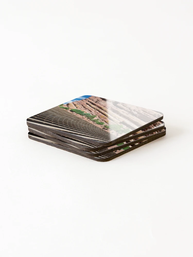 Thumbnail 4 of 5, Coasters (Set of 4), Red Rocks Amphitheater designed and sold by JRRouse.