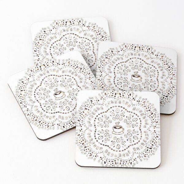 Item preview, Boho Coffee Mandala designed and sold by bohoDecor.