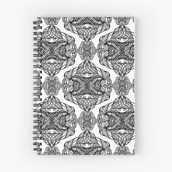 Item preview, Black and white abstract seamless designed and sold by Shoshina.