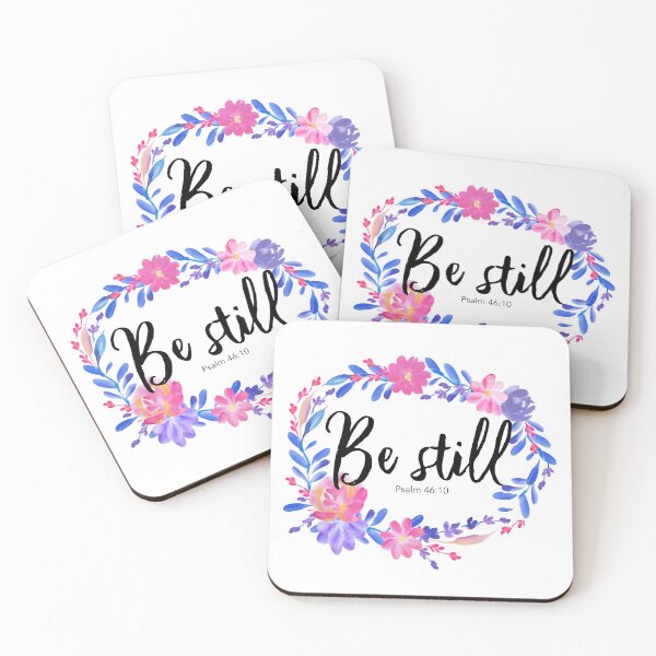 Item preview, Bible verse, Be still. designed and sold by Lupappdesigns.