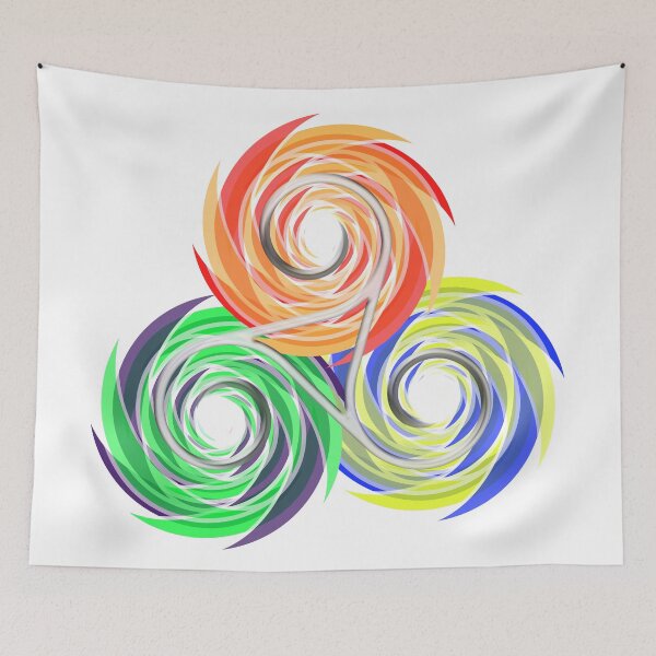 Item preview, Triskelion - Earth, Fire and Water designed and sold by MaGJiC Art.