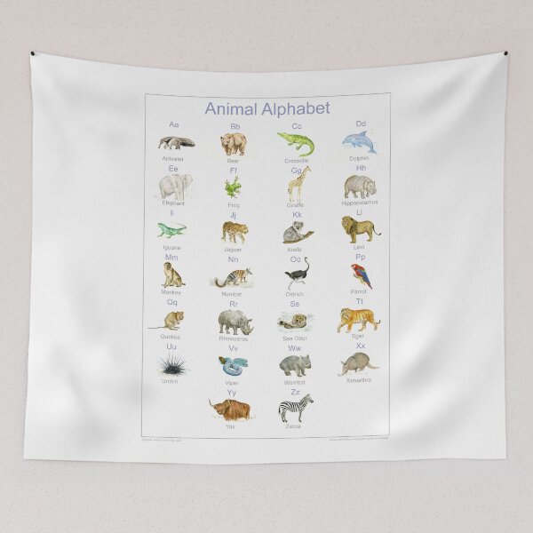 Item preview, Animal Alphabet designed and sold by wcoloursbyJulia.