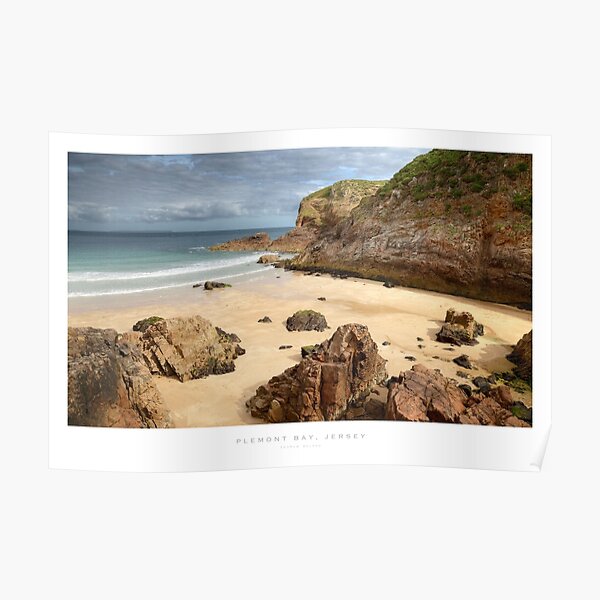 Plemont Bay, Jersey Poster