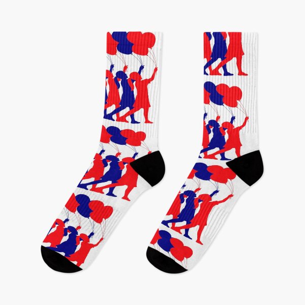 Item preview, Red White & Balloon Girls Digital Art designed and sold by EvePenman.