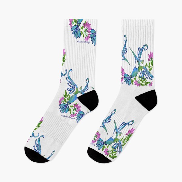 Item preview, Blue Birds and Flowers designed and sold by aldona.